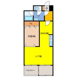 スカイコーポ向陽台の物件間取画像